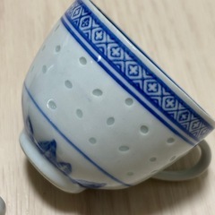 中国景徳鎮　ティーカップ　3個セットの画像