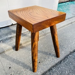 木製スツール / Wooden Stool 無垢材　無垢　ウッドスツール　の画像
