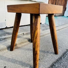木製スツール / Wooden Stool 無垢材　無垢　ウッドスツール　の画像