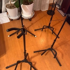 ギタースタンド四本まとめての画像