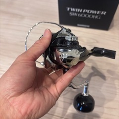 新品同様　ツインパワー　２１　ＳＷ６０００HG　 ＰＥ３号３００付きの画像