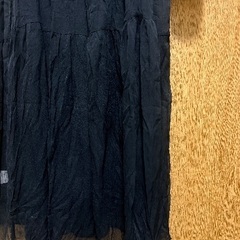 新品同様　キャミワンピース　黒Lサイズの画像