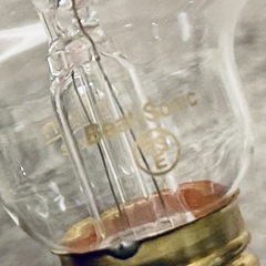 【動作確認していないためジャンク品、箱説なし】LEDフィラメントのレトロな電球　エジソンバブルとビートソニックのLED電球です（間接照明、ノスタルジック）の画像