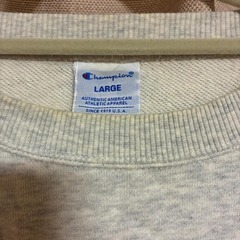 【福岡市/春日市】Champion チャンピオン スウェット L グレー 目玉ロゴ 刺繍 シンプル【現金・ネット決済可】の画像