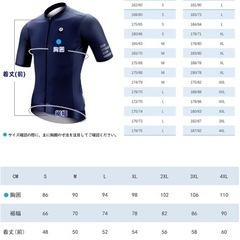 メンズ　サイクルジャージ　夏用の画像