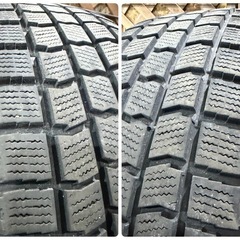 パンク修復歴有 BRIDGESTONE BLIZZAK TM-03 FOR TAXI ブリヂストン ブリザック ティーエムゼロスリー 195/65R15 91Q スタッドレス 2本の画像