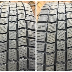 パンク修復歴有 BRIDGESTONE BLIZZAK TM-03 FOR TAXI ブリヂストン ブリザック ティーエムゼロスリー 195/65R15 91Q スタッドレス 2本の画像