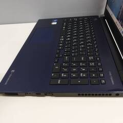 中古良品ノートパソコン 東芝 P2-T7RP-BL Windows11+office 爆速SSD512GB core i7-1165G7/メモリ8GB/15.6インチ/webカメラ/無線/Blu-rayの画像