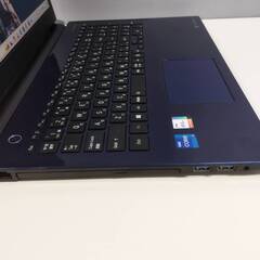 中古良品ノートパソコン 東芝 P2-T7RP-BL Windows11+office 爆速SSD512GB core i7-1165G7/メモリ8GB/15.6インチ/webカメラ/無線/Blu-rayの画像