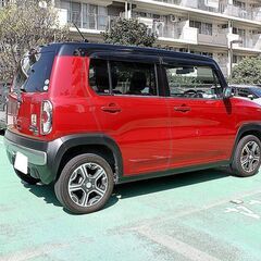 上級グレード　２６年ハスラーXターボ　車検８年4月　ナビ　TV　前後ドラレコの画像