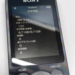 SONY ウォークマン NW-S14/Sシリーズ/8GBの画像