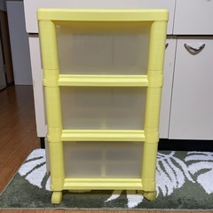 3段収納ケース［譲り先決定］　の画像