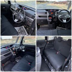 【車検あり】H27/タントカスタム/4WD/パワスラ/プッシュスタート/1オーナー/スタッドレスの画像