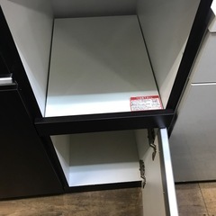 ジャングルジャングル貝塚店　食器棚　レンジボード　ブラウン　大容量　ファミリータイプ　貝塚市　二色浜　リサイクルショップの画像