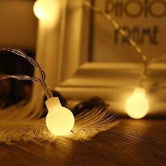 LED イルミネーションライト LEDストリングスライト 100球 10m　管理番号:M191021_003の画像