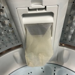 ジモティー割引🏷️【ジャングルジャングル岸和田和泉インター店】洗濯機 アクア AQW-S5PBK 2024年製 5.0kg AQUA ガラストップ 高年式 家電 和泉市 堺市 岸和田市 泉大津市 高石市 泉北郡忠岡町の画像