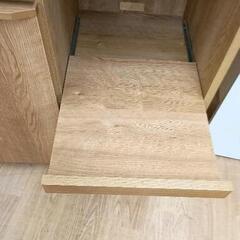 1128-021 ★リユースのサカイ春日部店★ unico ウニコ 食器棚 ブラウンの画像