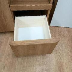 1128-021 ★リユースのサカイ春日部店★ unico ウニコ 食器棚 ブラウンの画像