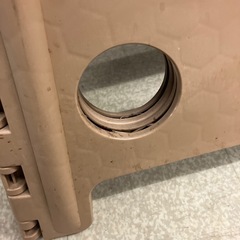  M2511-489 折りたたみステップ ブラウン キズ汚れ有りの画像