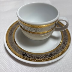 ベトナム　ミンロン社製　デミタスカップ＆ソーサーの画像