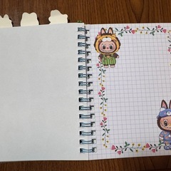 ラブブ　　メモ・シール帳の画像