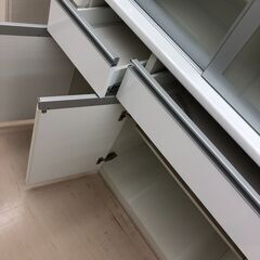 【ジャングルジャングル和歌山店】【Wa3373】レンジボード ホワイト 松田家具 リユースショップ リサイクルショップ 中古家具 中古家電 中古自転車 古着 冷蔵庫の画像