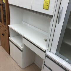 【ジャングルジャングル和歌山店】【Wa3374】レンジボードホワイト リユースショップ リサイクルショップ 中古家具 中古家電 中古自転車 古着 冷蔵庫の画像