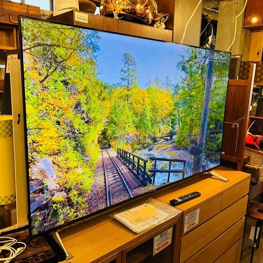 TCL 65P635 65インチ 4K Google TV スマートテレビ Dolby Atmos HDR10 壁掛け対応 / TCL 65P635 65-inch 4K Google Smart TV Dolby Atmos HDR10 Wall-mount Compatible