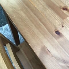 ダイニングセット イケア HÄGERNÄS ヘーゲルネス イス4脚 118×74×73 参考価格26,990円【送料に設置費込】💳自社配送時🌟代引き可💳※現金、クレジット、スマホ決済対応※の画像