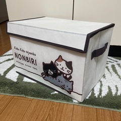 折りたたみ収納［決まりました］の画像