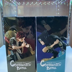 ナルト 疾風伝COMBINATION BATTLEフィギュアサスケ＋我愛羅セットの画像