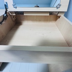 ドレッサー　伸縮回転3WAYデスクドレッサーの画像