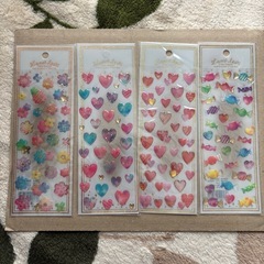 シール ぷくぷくシール ぷっくり 3Dシール 3D 立体 シールセットの画像