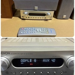 DENON オーディオセット おまけでミニコンポ付きの画像