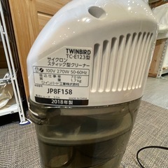 【コード付き掃除機】【ツインバード】クリーニング済み【管理番号1128】野の画像