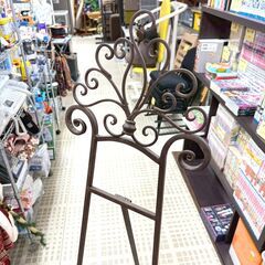 アンティーク調 イーゼル アイアン 看板 インテリアの画像