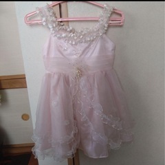 薄ピンク　ドレス　90 95の画像
