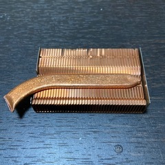 ヒートシンク　銅　パソコンで使われた物です。の画像