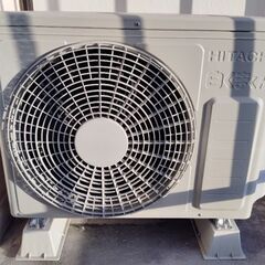 【購入者決定済み】引取り希望　HITACHI　日立　ルームエアコン　冷房　暖房　白くまくん　RAS-AJ28M(W)の画像