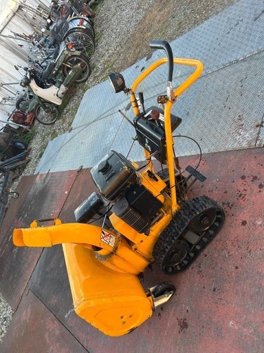 除雪機　動作品