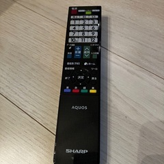 SHARP シャープ　LC-46W9  46インチ　リモコン付属　動作品の画像