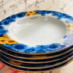 ヴァン ゴッホ カレー スープ皿の画像