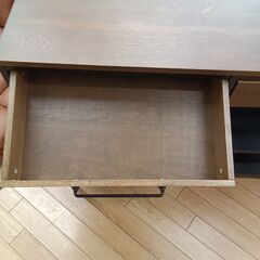 ★リユースのサカイつくば店★TK7468  キッチンカウンター ブラウン H86×D75×W120 クリーニング済みの画像