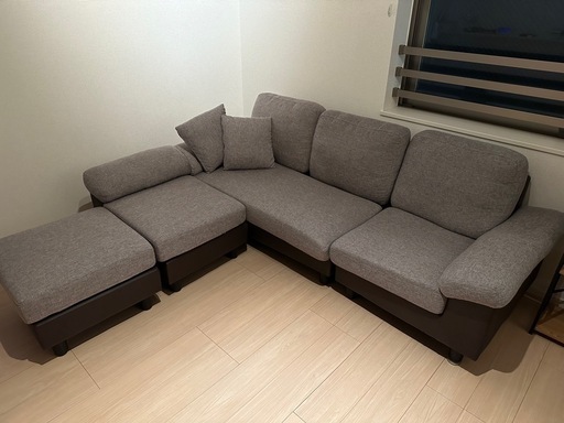 【美品】カウチソファ