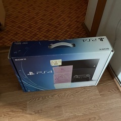 PS4 CUH-1000A B01 500GB 　箱付き　純正PS4コントローラー付きの画像
