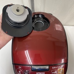 R631 ☀️ HITACHI 圧力スチームIH炊飯ジャー 5.5合炊き 19年製 RZ-TS103M ⭐ 動作確認済 ⭐ クリーニング済の画像