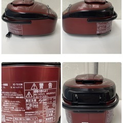 R631 ☀️ HITACHI 圧力スチームIH炊飯ジャー 5.5合炊き 19年製 RZ-TS103M ⭐ 動作確認済 ⭐ クリーニング済の画像