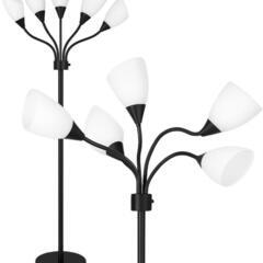 メデューサ フロアランプ アクリルシェードつき ライト　転売OK　倒産品　まとめ売り　ネット商材　アマゾン引き上げ商品　メルカリ　副業（の画像