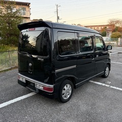 車検9年7月！/ダイハツ アトレーワゴン ｶｽﾀﾑﾀｰﾎﾞRS/ETC/パッド、ディスク新品/ブラック/ターボの画像