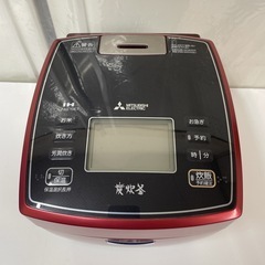 R066 ☀️ MITSUBISHI IH炊飯ジャー 5.5合炊き 19年製 NJ-XE10E7 ⭐ 動作確認済 ⭐ クリーニング済の画像